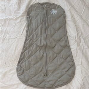 Gray Quilted Kids One Piece